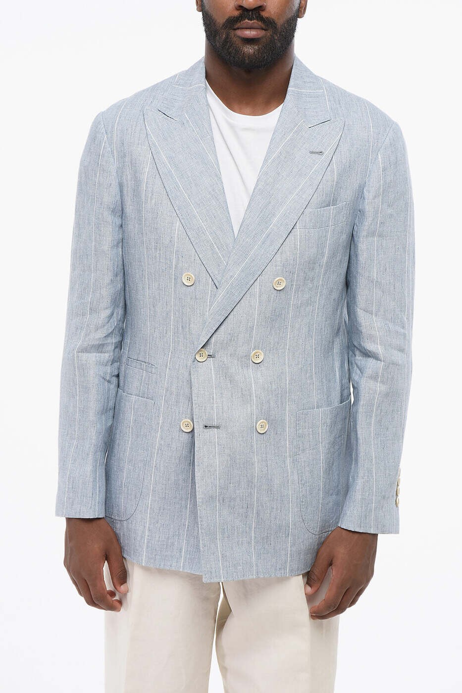 ブルネロ クチネリ BRUNELLO CUCINELLI フォーマル スーツ メンズ ブルー Formal Outfits MB4007BBD TB400 C006 関税 送料無料 2026SS dk