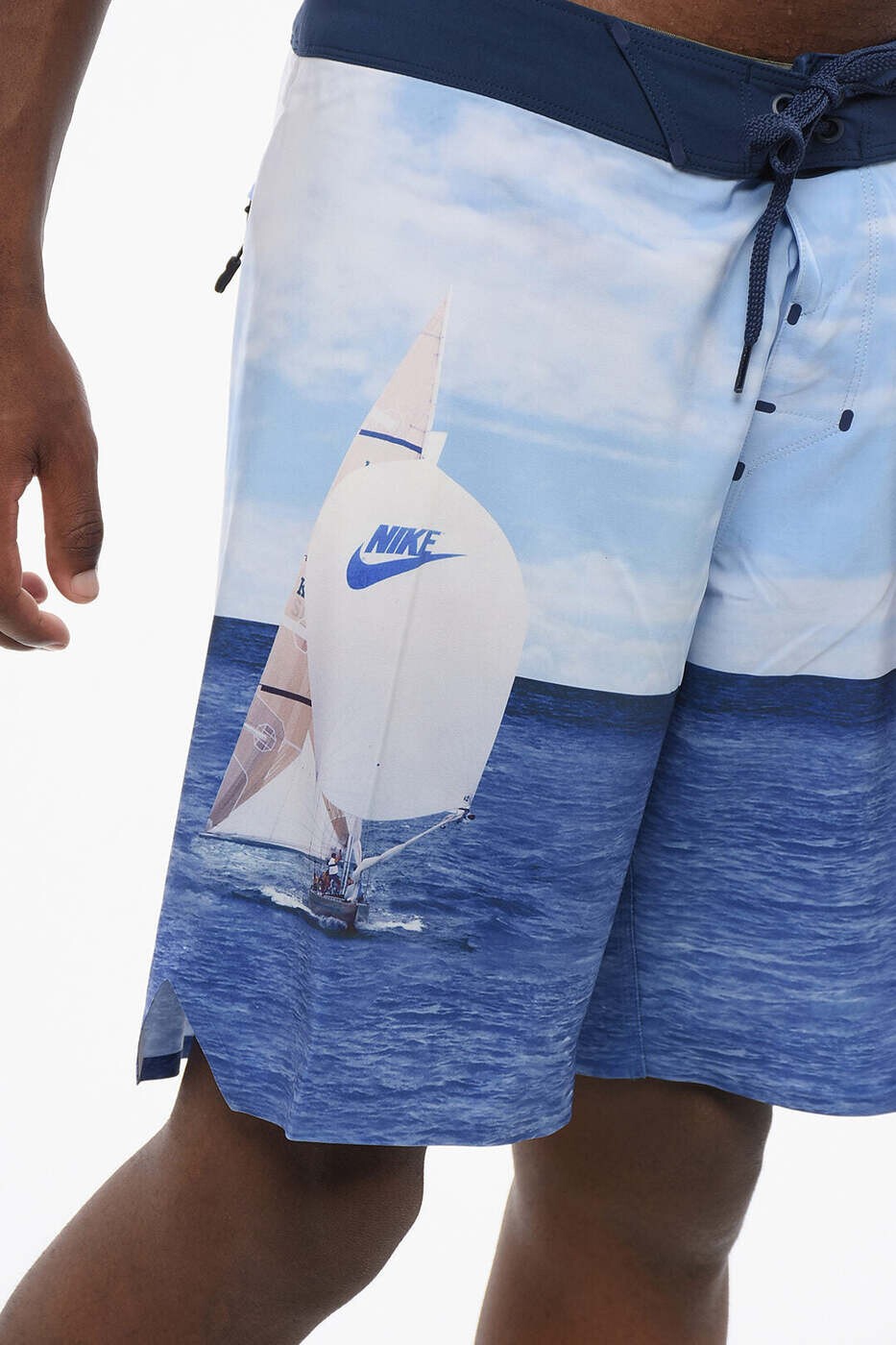 BRANDSHOP「il Tesoro」のナイキ NIKE 水着 スイムウェア メンズ ブルー Swimwear NESSF500-400 関税 送料無料 dk｜アングル3