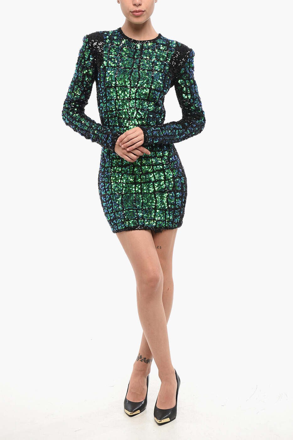 バルマン BALMAIN ワンピース ドレス レディース マルチカラー Dresses AF1R9335PB537CZ 関税 送料無料 dk