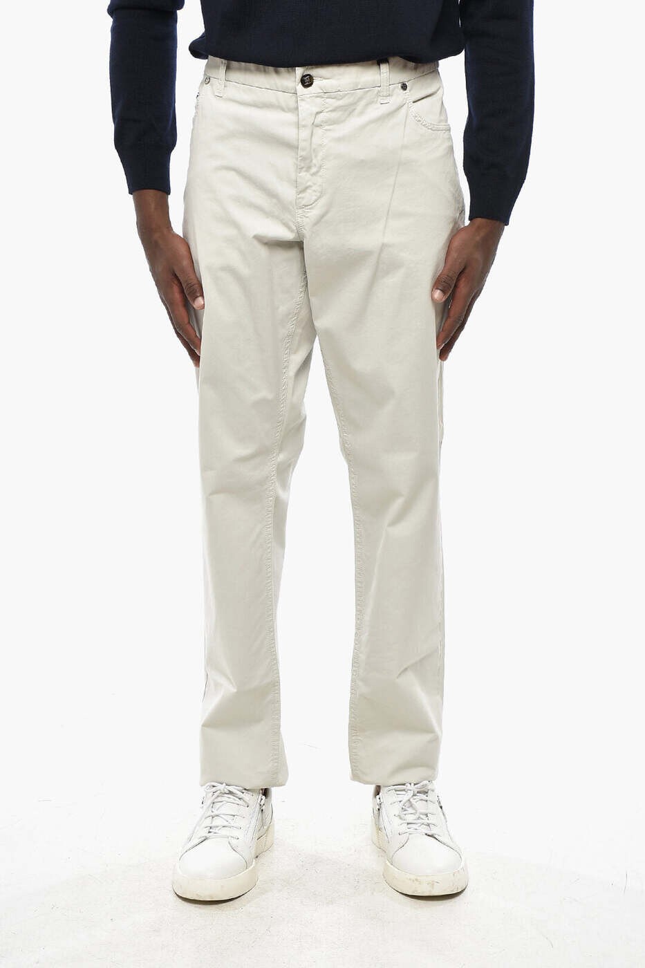 乐天商城 - コルネリアーニ CORNELIANI ズボン パンツ メンズ ホワイト Trousers 814EG3 8120168 026 関税 送料無料 dk