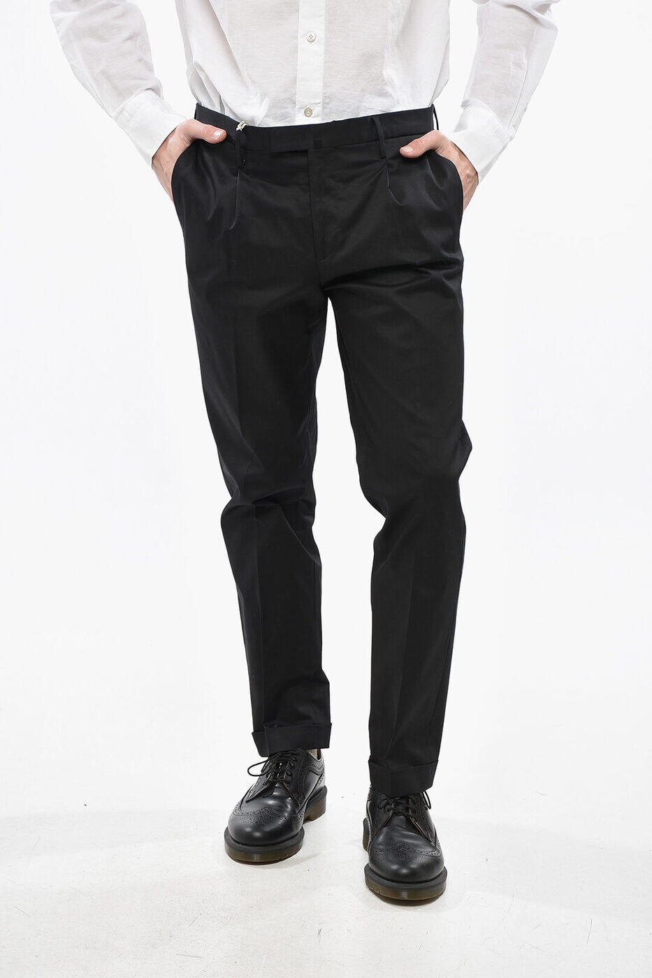 ブリリア1949 BRIGLIA 1949 パンツ メンズ ブラック Cargo trousers BG21S 323136 00010 関税 送料無料..