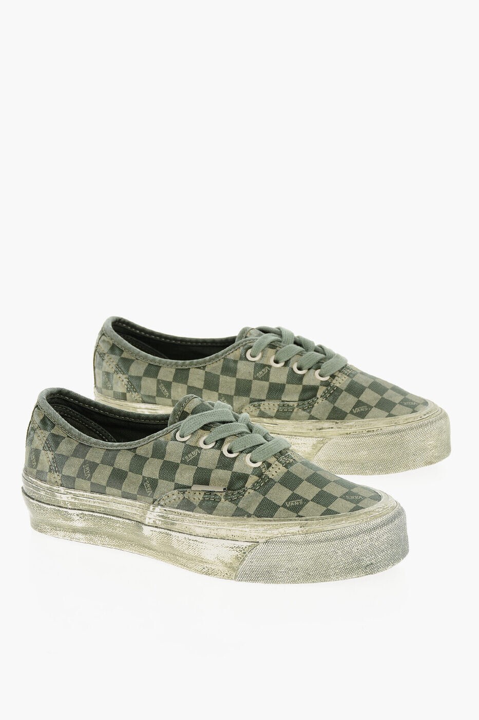 ヴァンズ VANS フラットスニーカー スニーカー メンズ グリーン Flat sneakers VN0007QZD6S1 A0009 関税 送料無料 ラッピング無料 2025AW dk