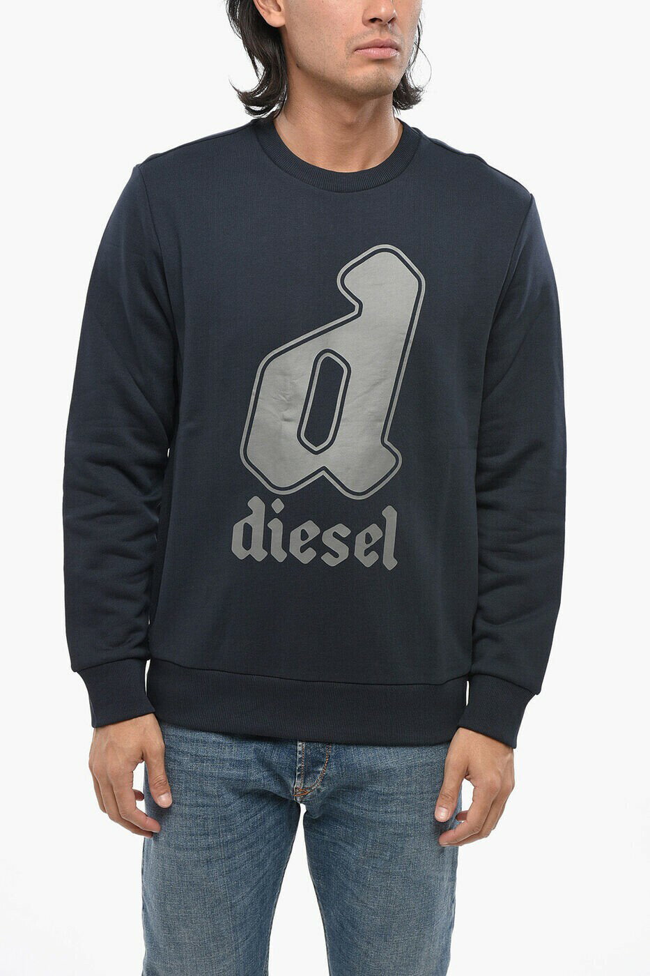 ディーゼル DIESEL クルーネックスウェットシャツ トレーナー メ...(4)