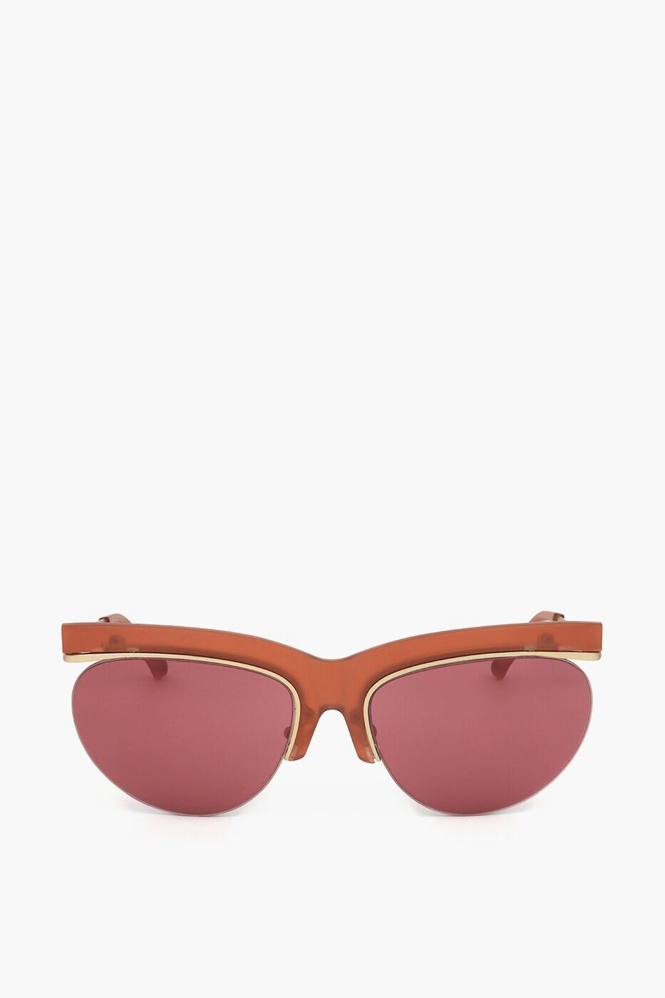 リンダ・ファロー LINDA FARROW サングラス サングラス・メガネ レディース オレンジ Sunglasses DVN150 ORANGE 関税 送料無料 dk