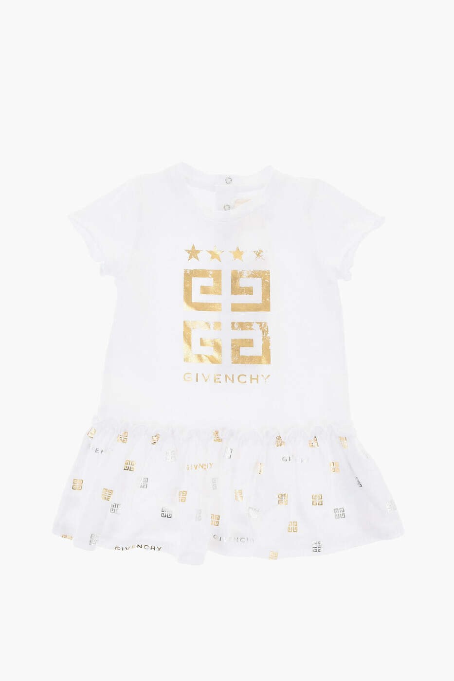 ジバンシィ GIVENCHY ロングドレス ドレス ガールズ ホワイト Long dresses H30192-ACO 10P 関税 送料無料 2026SS dk