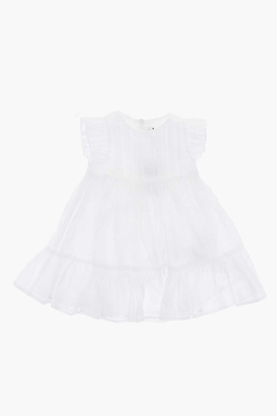 イルグッフォ IL GUFO ロングドレス ドレス ガールズ ホワイト Long dresses P24VM752C0003-BCO 010 関税 送料無料 2026SS dk