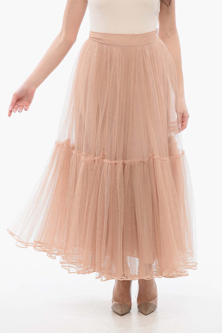 ディオール CHRISTIAN DIOR スカート レディース ピンク Skirts 311J11A 8648 4220 関税 送料無料 dk
