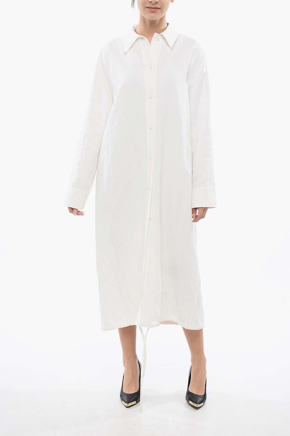 Rakuten - ジルサンダー JIL SANDER ワンピース ドレス レディース ホワイト Dresses J03CT0369J60001100 関税 送料無料 dk