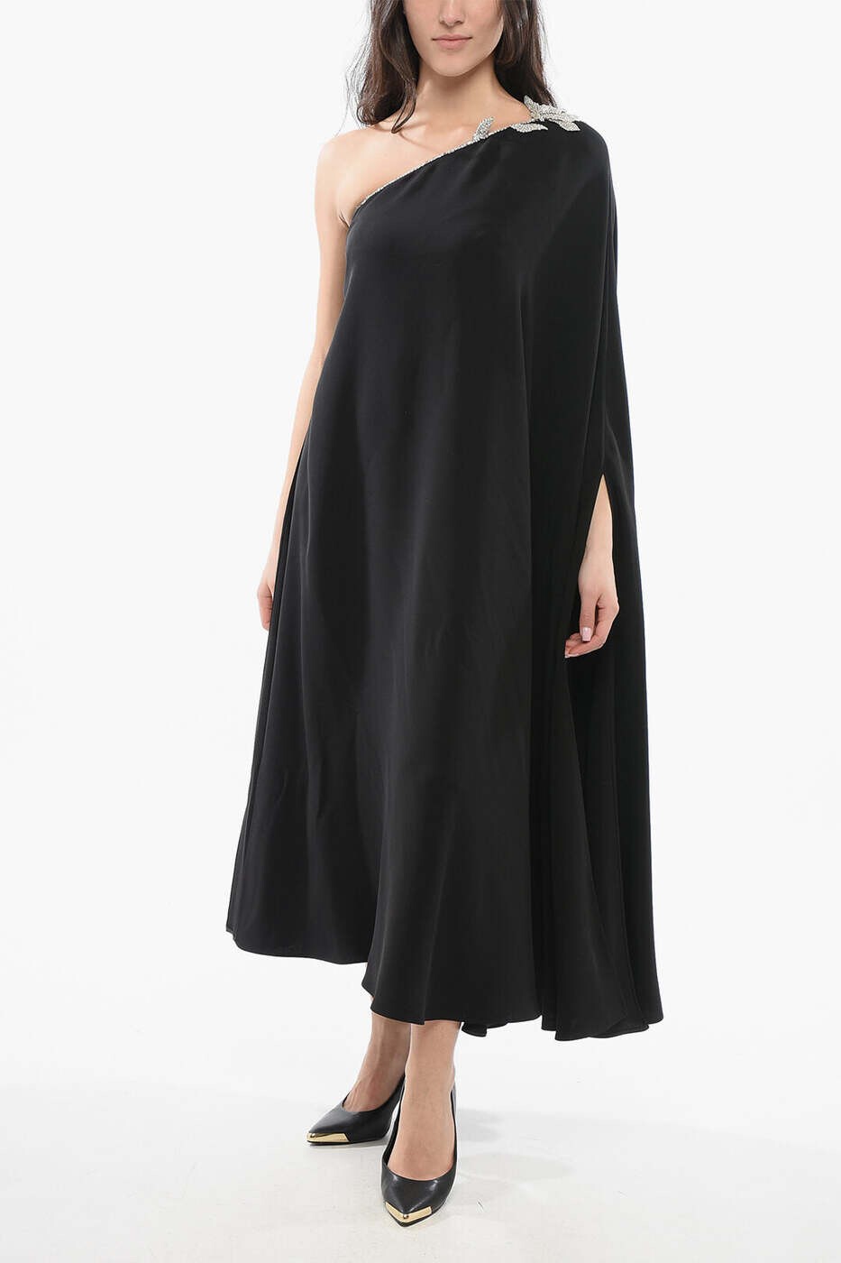 バレンチノ VALENTINO ワンピース ドレス レディース ブラック Dresses 4B3AE8Y51MM NUD 関税 送料無料 dk