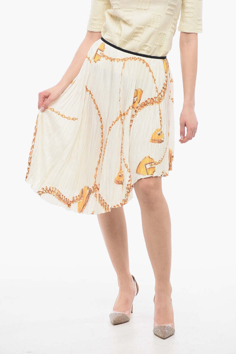 バーバリー BURBERRY スカート レディース ホワイト Skirts 8088150156886 B9555 関税 送料無料 dk