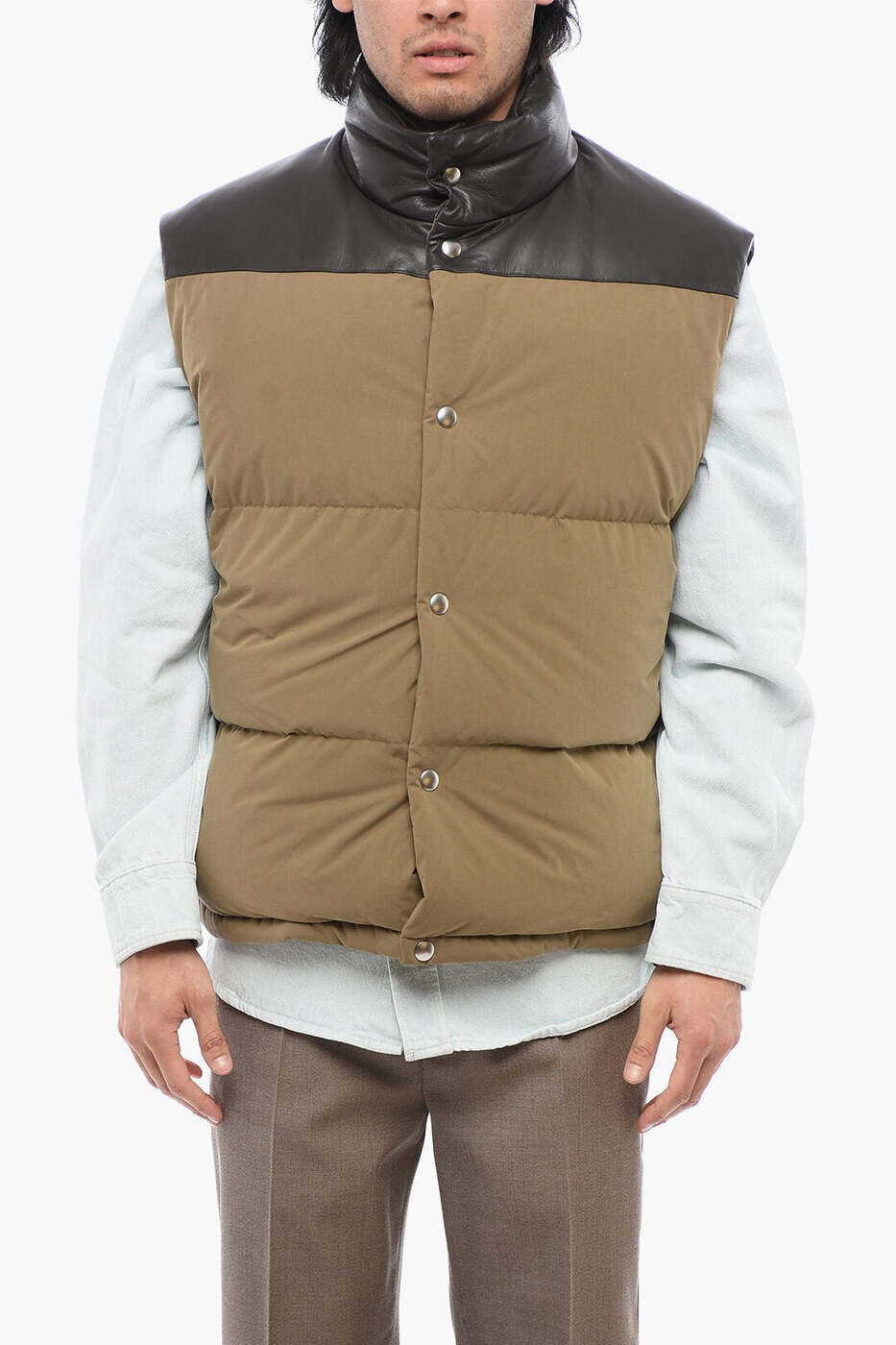 Leather Jacket - ボッテガ ヴェネタ BOTTEGA VENETA ジャケット メンズ ブラウン Jackets 751591V1LE09523 関税 送料無料 dk