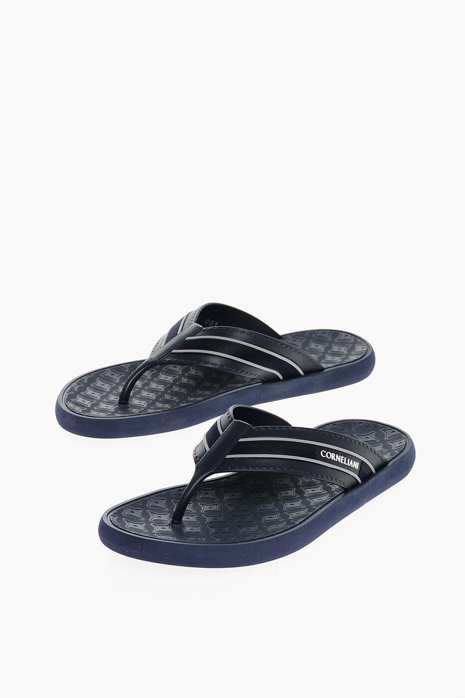 コルネリアーニ CORNELIANI フラットシューズ サンダル メンズ ブルー Flat Shoes 89TM80 2120960 001 関税 送料無料 2026SS dk