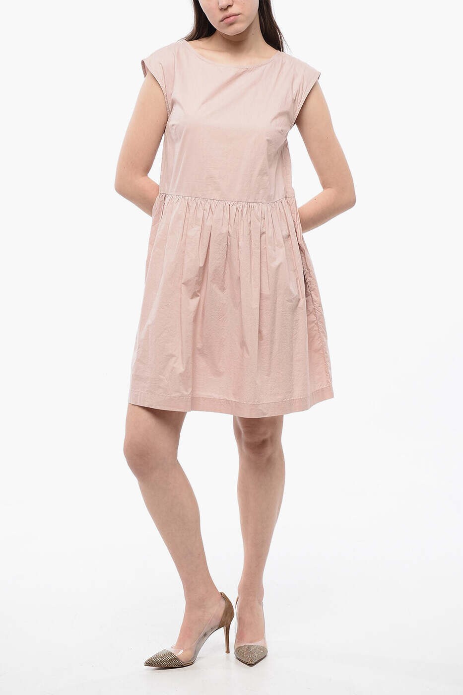 ウールリッチ WOOLRICH ロングドレス ドレス レディース ピンク Long dresses CFWWDR0068FRUT1509 489 関税 送料無料 2026SS dk