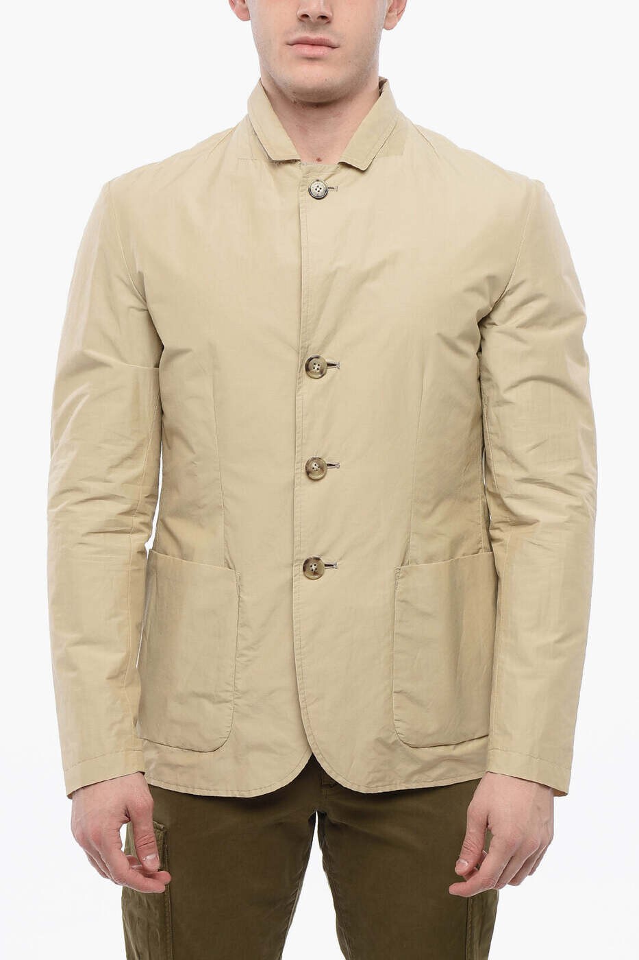 ウールリッチ WOOLRICH ボンバージャケット ジャケット メンズ ベージュ Bomber jackets CFWROU0044MRUT2645 723 関税 送料無料 2026SS dk