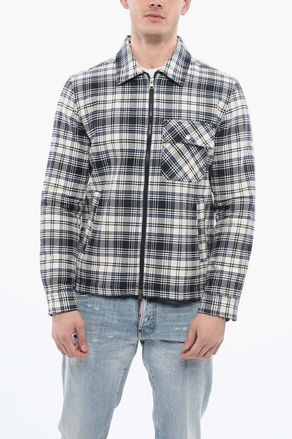 ウールリッチ WOOLRICH シャツ メンズ ブルー Shirts CFWOOS0031MRUT2123 30037 関税 送料無料 2026SS dk