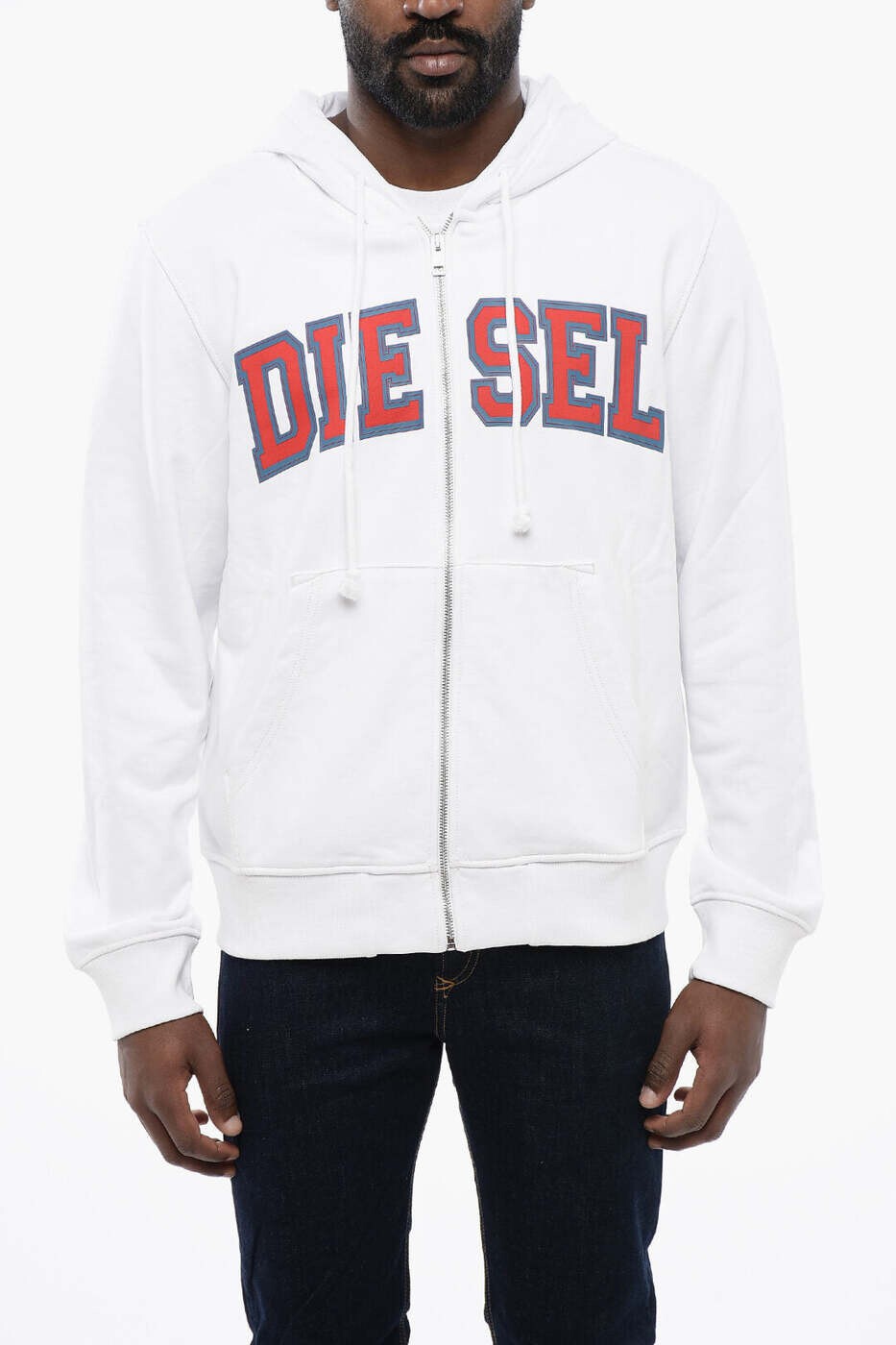 Trainer - ディーゼル DIESEL スウェットシャツ トレーナー メンズ ホワイト Sweatshirts A12520 0HAYT 100 関税 送料無料 dk
