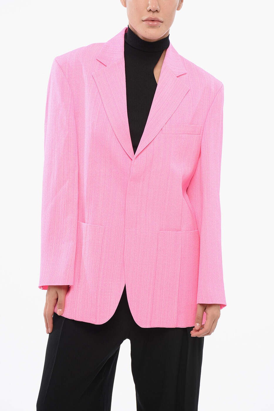 樂天商城 - ジャックムス JACQUEMUS スーツジャケット スーツ ジャケット レディース ピンク Suit Jackets 213JA101 1031 430 関税 送料無料 dk