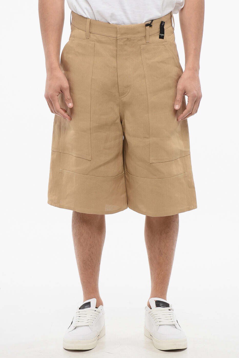 Rakuten - フェンディ FENDI ショーツ メンズ ベージュ Shorts FB0968 AR96 F1MTK 関税 送料無料 dk