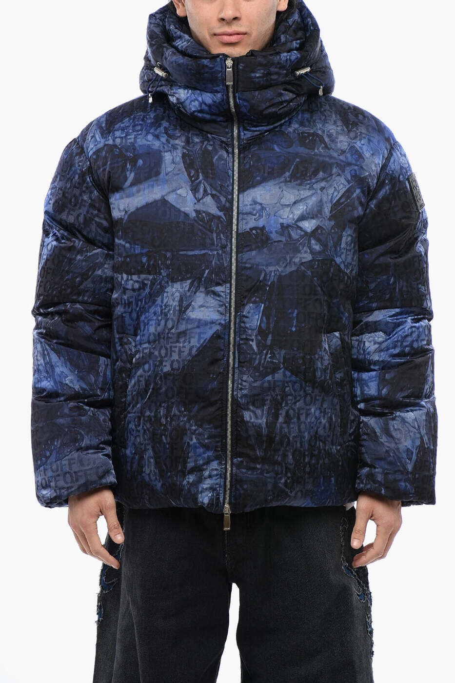 Rakuten - オフホワイト OFF WHITE ジャケット メンズ ブルー Jackets OMEJ003F23 FAB001 4700 関税 送料無料 dk