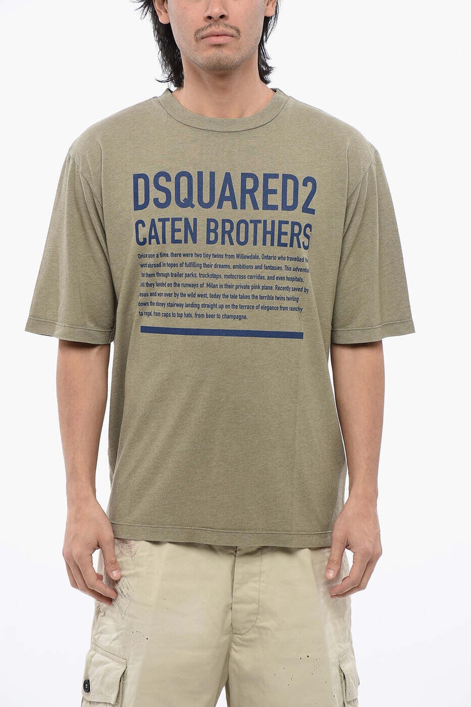 樂天商城 - ディースクエアード DSQUARED2 Tシャツ メンズ グリーン T-shirts S74GD1239 S24318 695 関税 送料無料 dk
