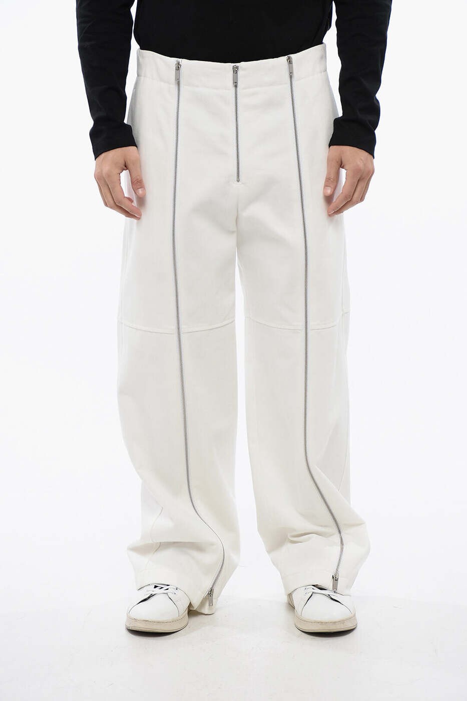 樂天商城 - ジル サンダー JIL SANDER ズボン パンツ メンズ ホワイト Trousers J21KA0184 J46463 102 関税 送料無料 dk