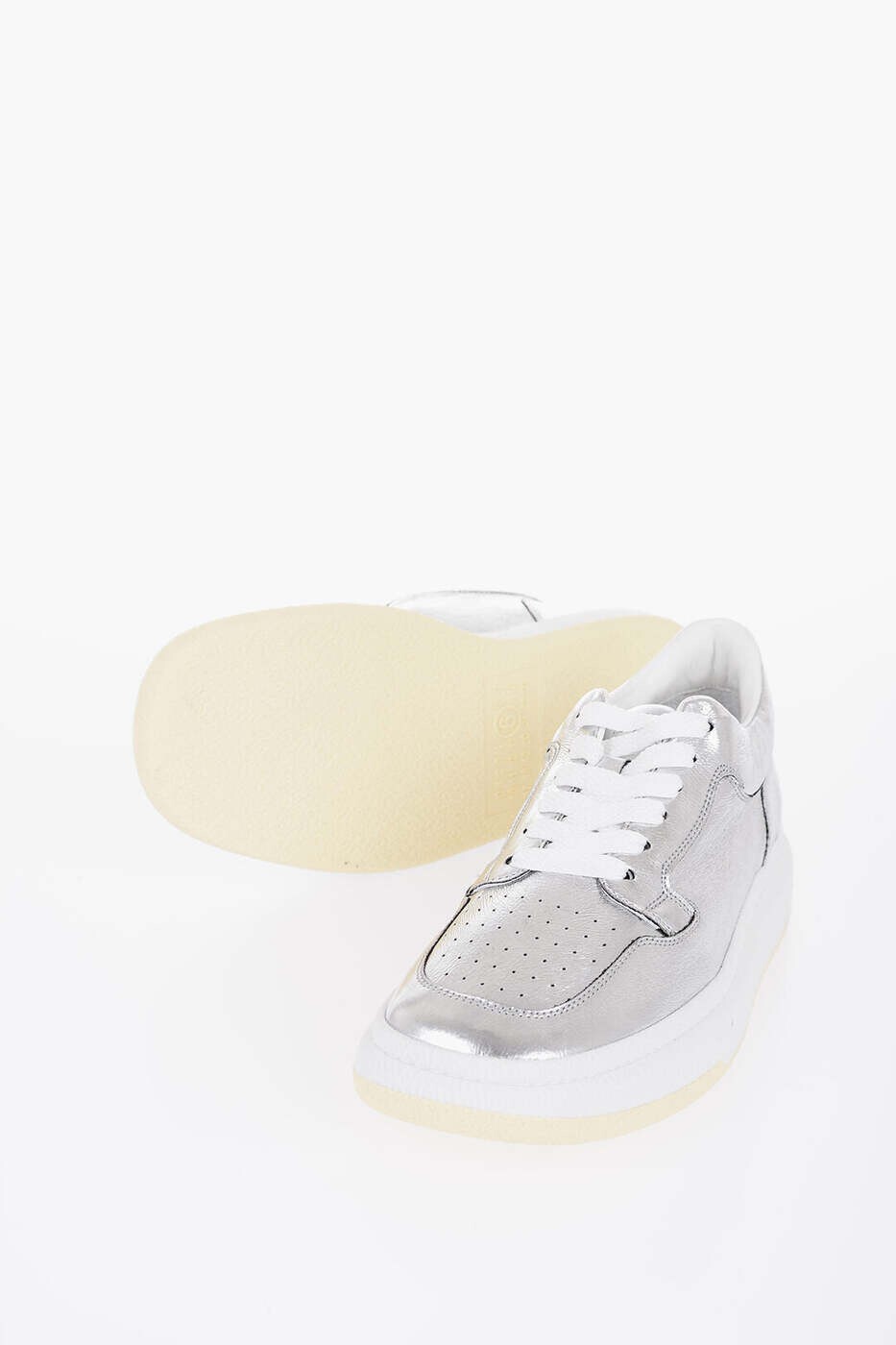 メゾン マルジェラ MAISON MARGIELA フラットシューズ フラットシューズ レディース シルバー Flat Shoes S66WS0092 P5548 T9002 関税 送料無料 dk