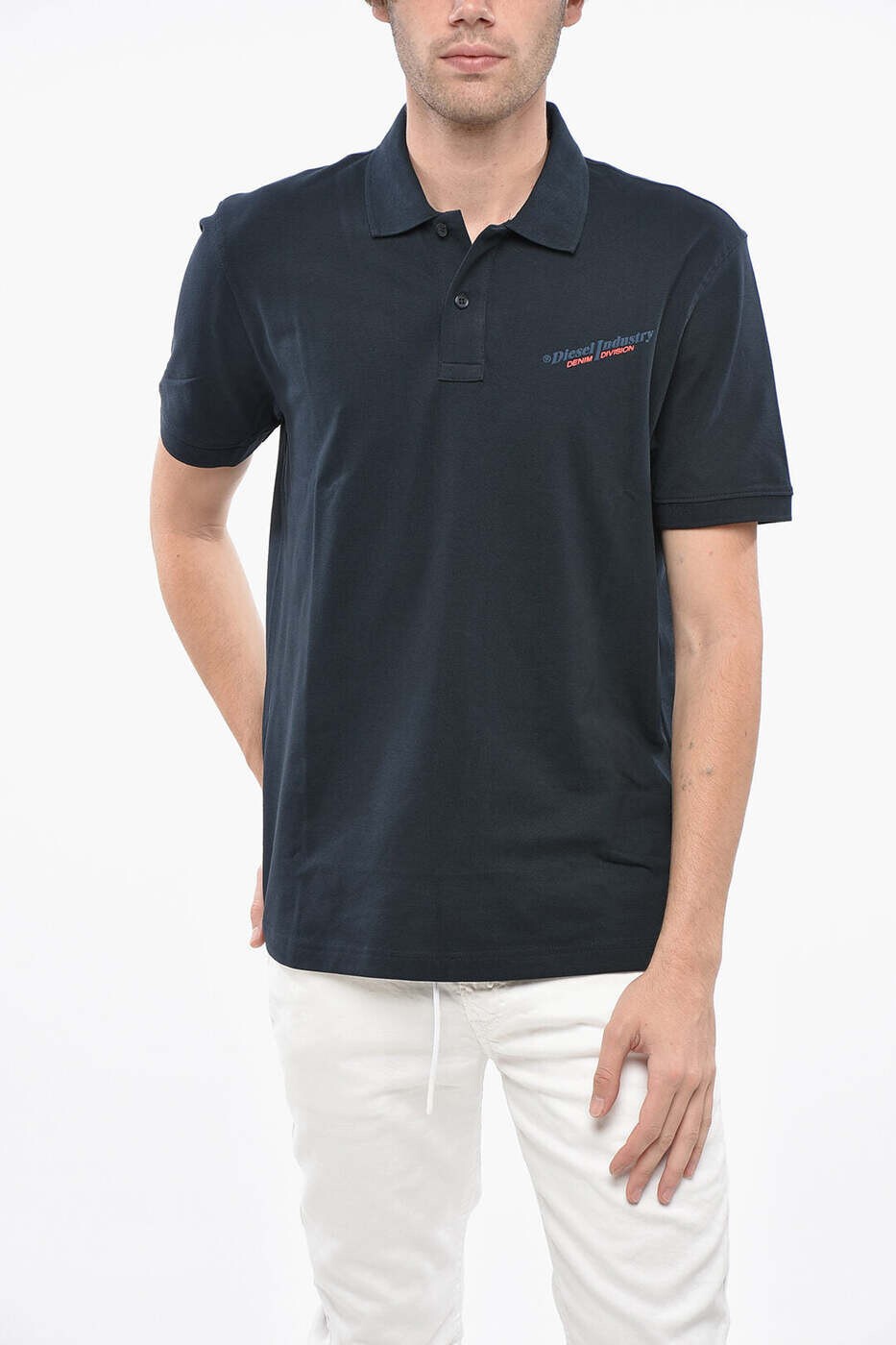 Rakuten - ディーゼル DIESEL ポロシャツ メンズ ブルー Polo shirts A03860 RQIAH 81E 関税 送料無料 dk