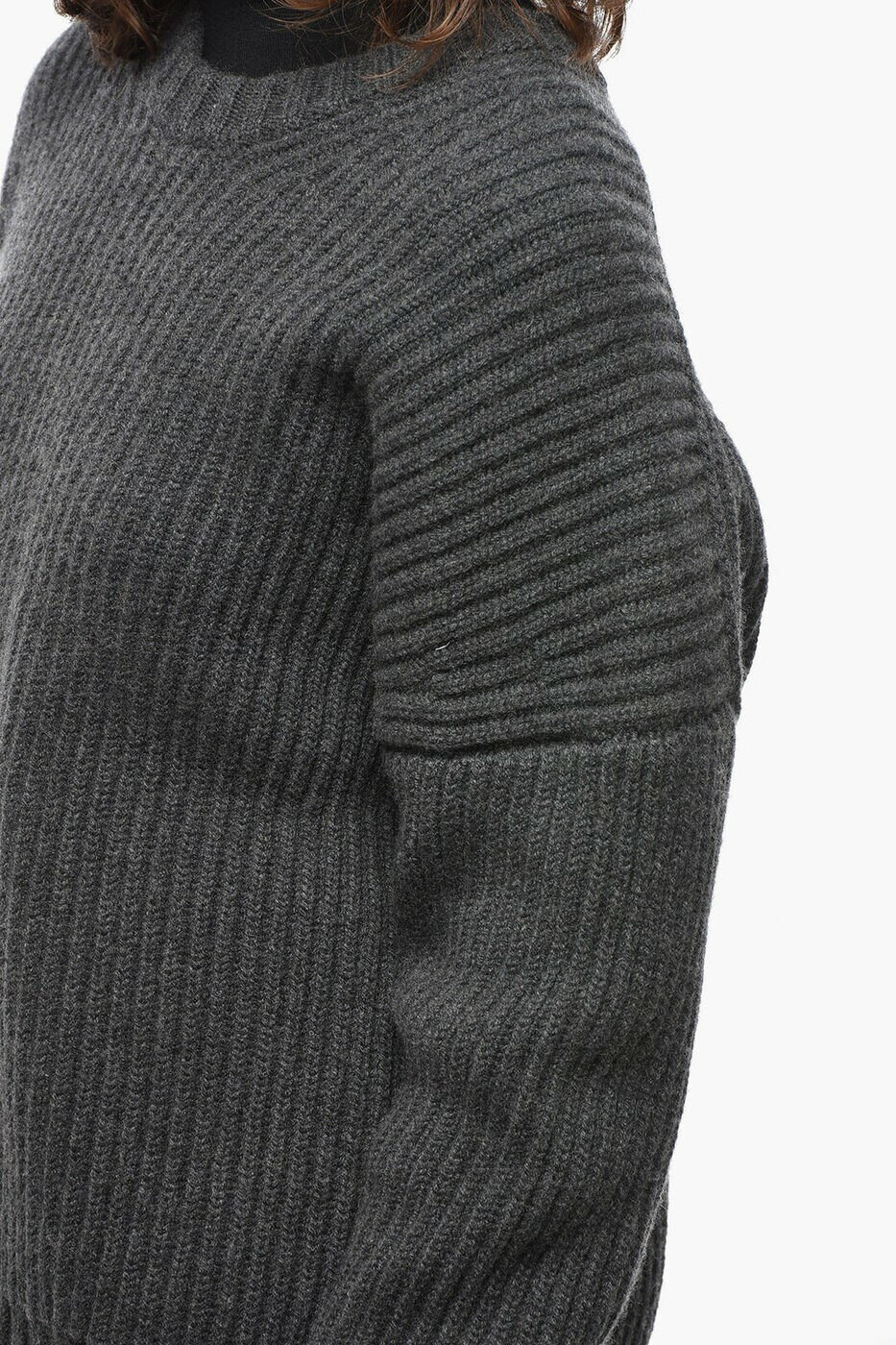 ������ KHAITE ���롼�ͥå������ѡ� �˥åȥ����� ��ǥ����� ���졼 Crew neck jumpers 9657600K600 217 ���� ����̵�� ��åԥ�̵�� 2026AW dk