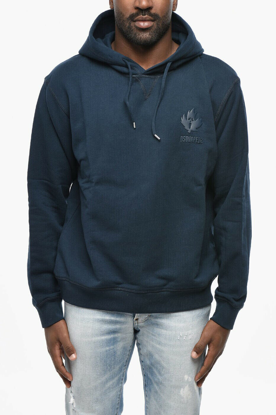 ディースクエアード DSQUARED2 クルーネックスウェットシャツ トレーナー メンズ ブルー Crew neck sweatshirts S74GU0817 S25551 478 関税 送料無料 ラッピング無料 2025AW dk(4)