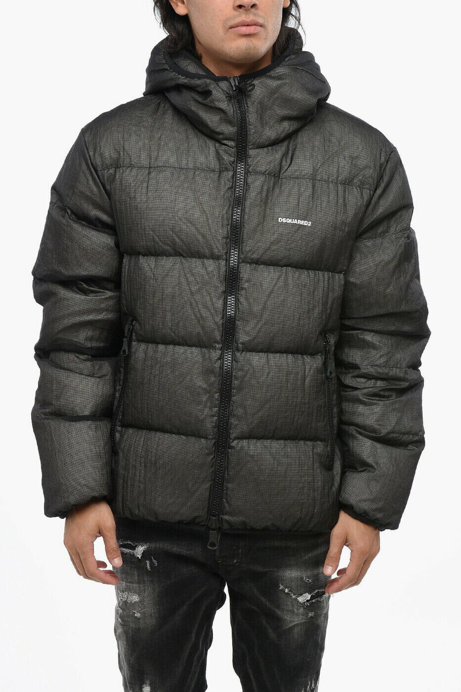 ǥ DSQUARED2 Х㥱å 㥱å  ֥å Biker jackets S74AM1453 S60519 900 ...