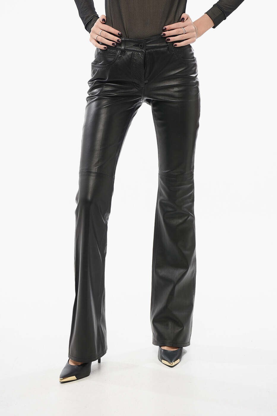 樂天商城 - オフホワイト OFF WHITE ズボン パンツ レディース ブラック Trousers OWJB036F23 LEA001 1010 関税 送料無料 dk