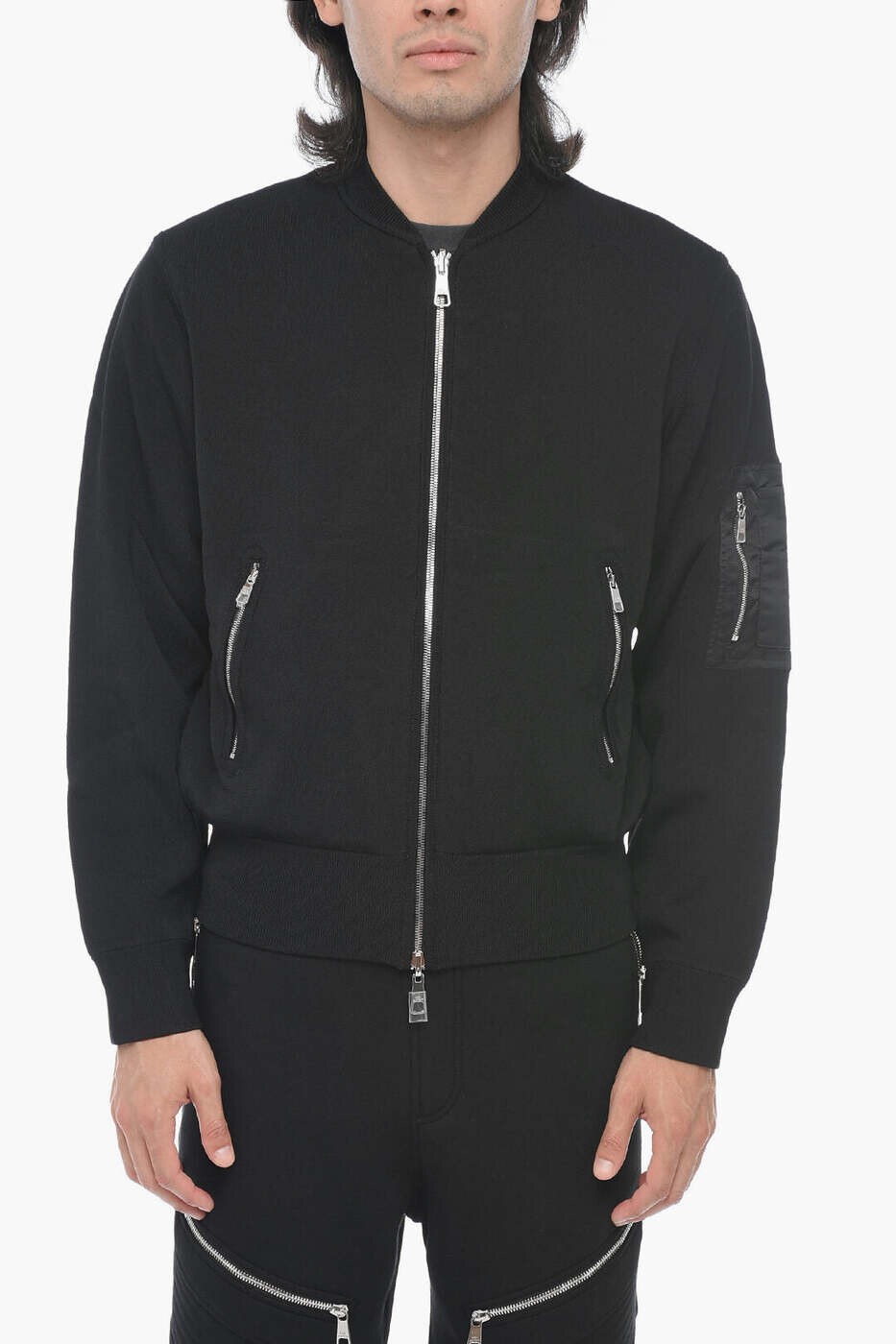 樂天商城 - ニール バレット NEIL BARRETT スウェットシャツ トレーナー メンズ ブラック Sweatshirts NBV7MA165A V609C 014 関税 送料無料 dk