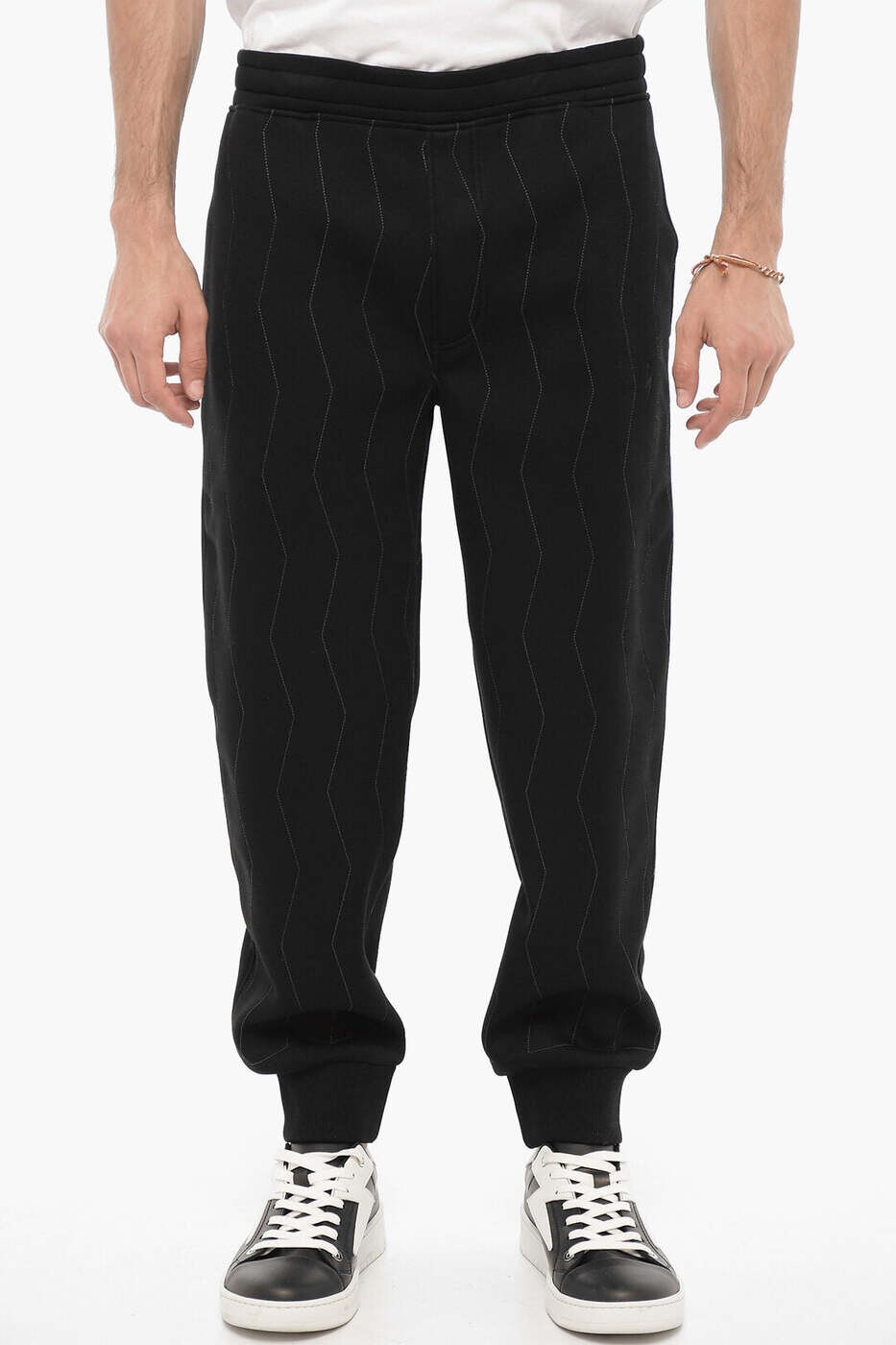 ニール バレット NEIL BARRETT ズボン パンツ メンズ ブラック Trousers NBV7JP071H V513D 057 関税 送料無料 dk