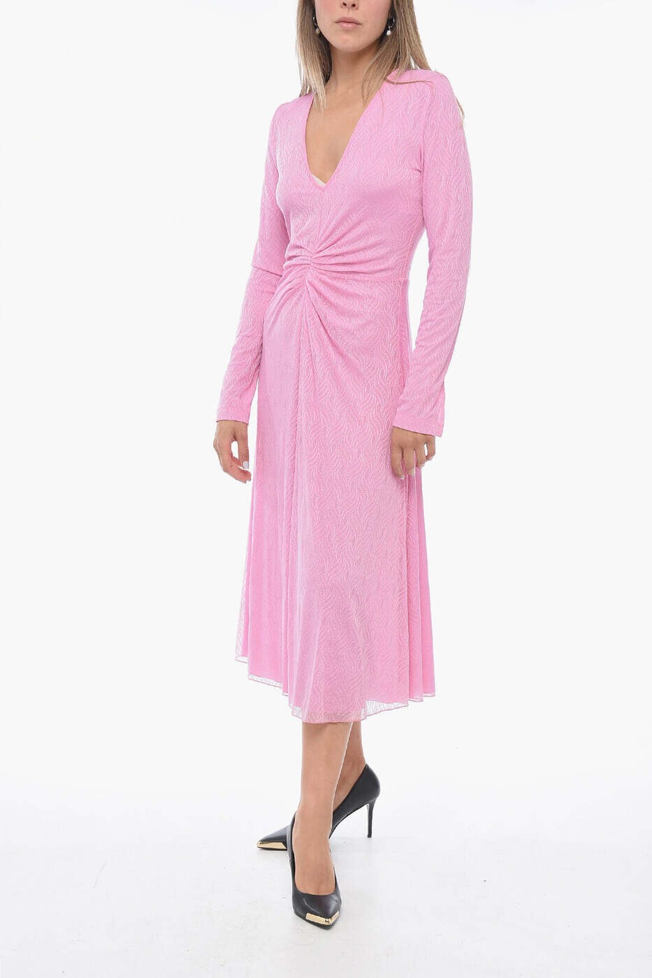ロテート ROTATE ロングドレス ドレス レディース ピンク Long dresses RT24 ...