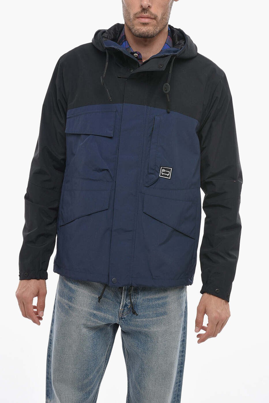 樂天商城 - ウールリッチ WOOLRICH ジャケット メンズ ブルー Jackets CFWJLW0010MRUT2570 KN 関税 送料無料 dk