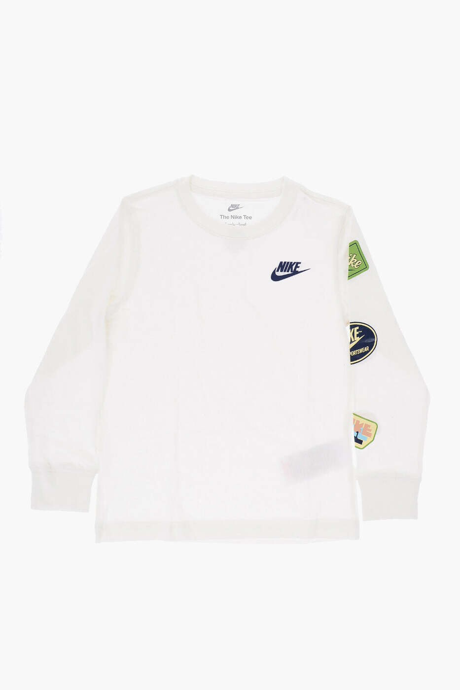 樂天商城 - ナイキ NIKE KIDS ロングスリーブTシャツ Tシャツ ボーイズ ホワイト Long sleeve t-shirts 86L833-782 関税 送料無料 dk