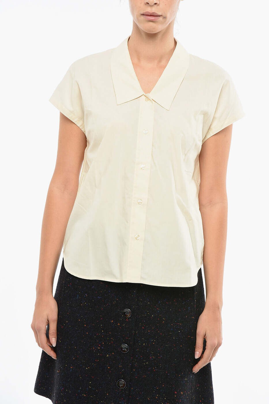 サムソ サムソ SAMSOE&SAMSOE シャツ レディース ベージュ Shirts F22200145 0 ANGORA 関税 送料無料 dk