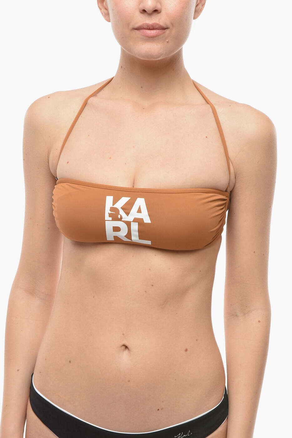カール ラガーフェルド KARL LAGERFELD ビキニ スイムウェア レディース ブラウン Bikinis KL22WTP02 BROWN 関税 送料無料 2026SS dk