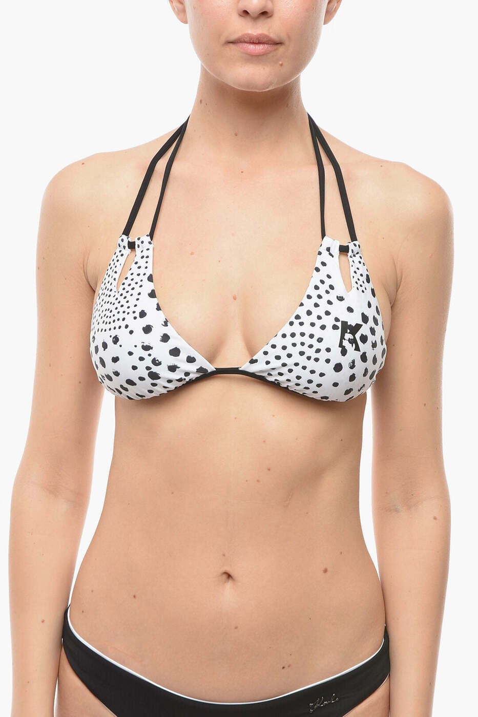 カール ラガーフェルド KARL LAGERFELD ビキニ スイムウェア レディース ブラック Bikinis KL22WTP21 WHITE 関税 送料無料 2026SS dk