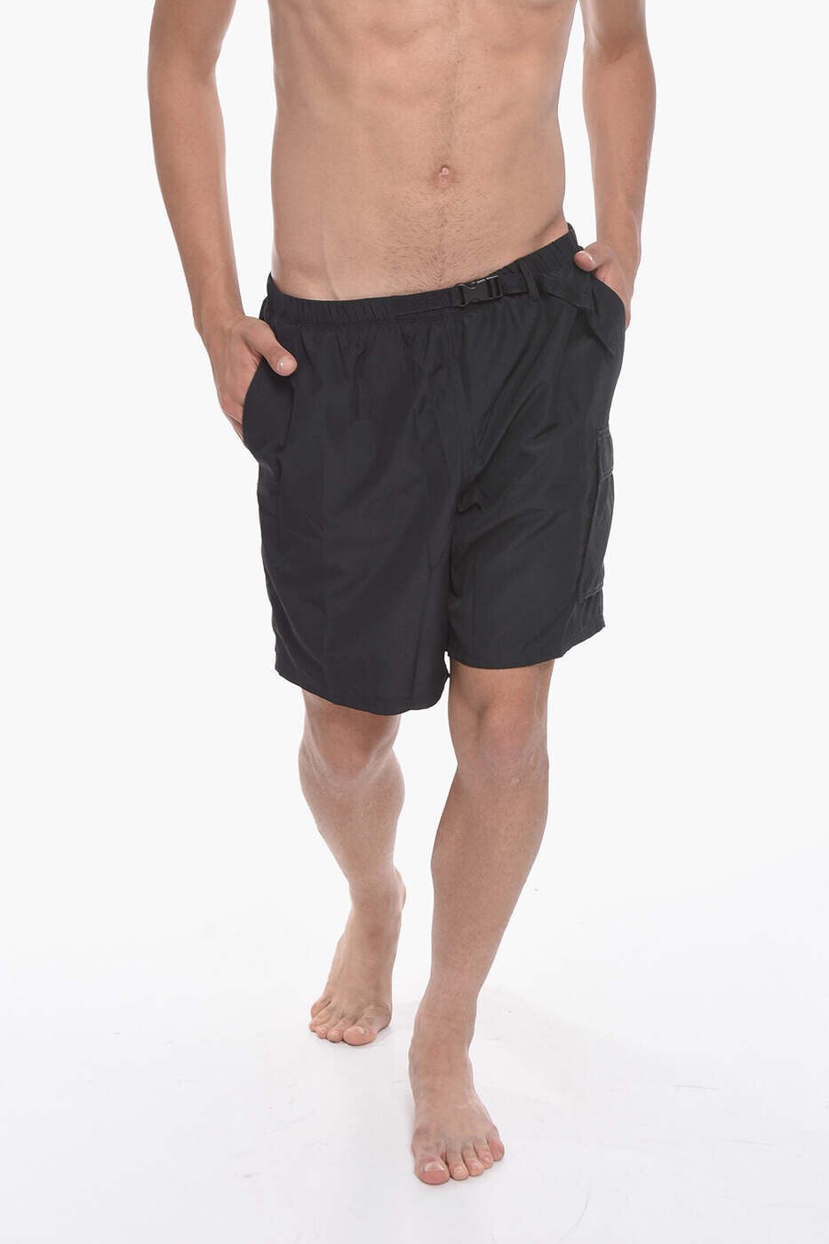 ナイキ NIKE 海水パンツ スイムウェア メンズ ブラック Swim shorts NESSD458-001 関税 送料無料 2026SS dk