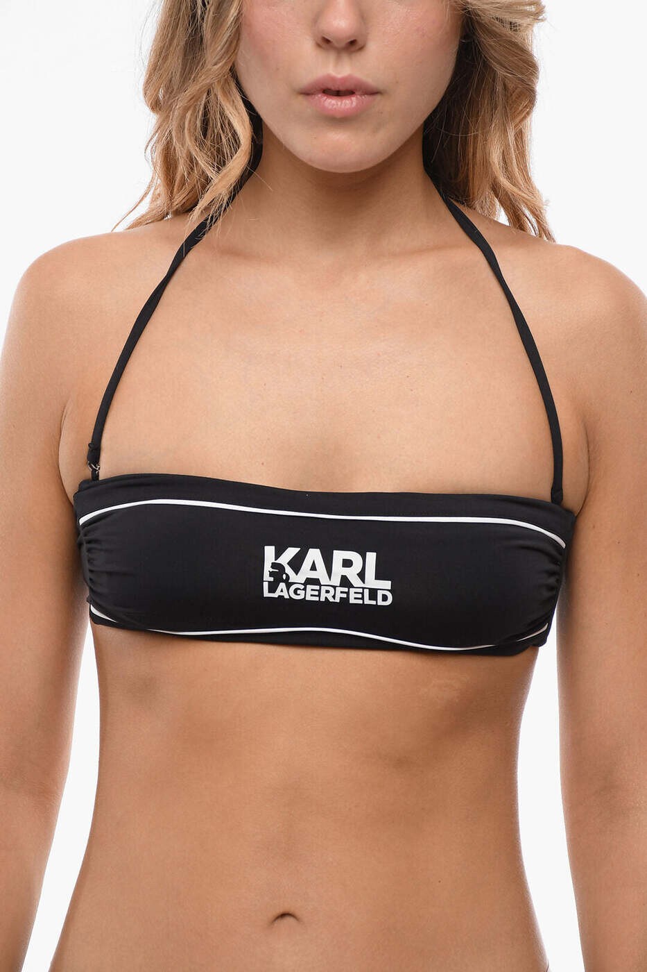 カール ラガーフェルド KARL LAGERFELD ビキニ スイムウェア レディース ブラック Bikinis KL22WTP07 BLACK 関税 送料無料 2026SS dk