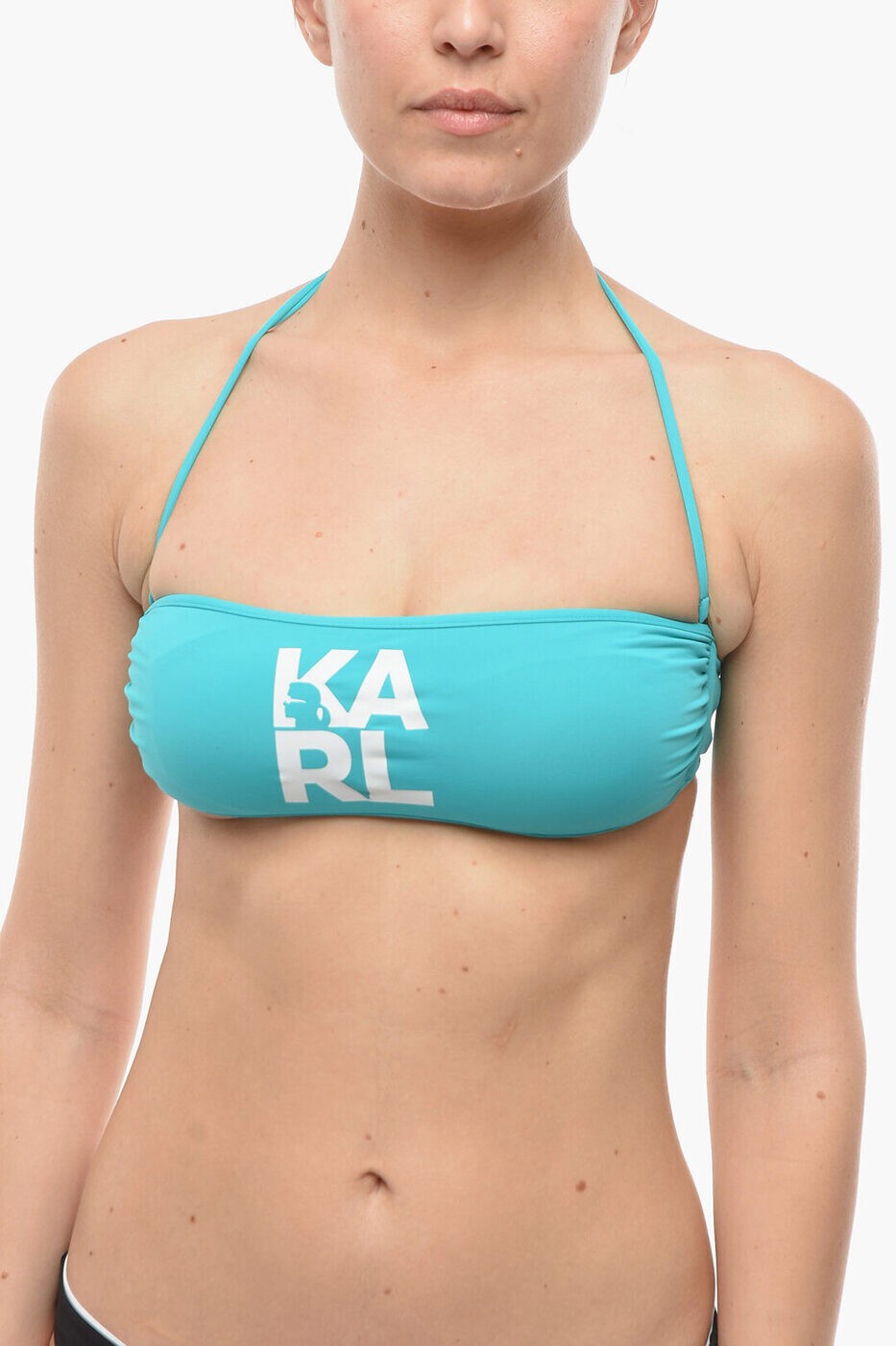 カール ラガーフェルド KARL LAGERFELD ビキニ スイムウェア レディース ブルー Bikinis KL22WTP02 CERAMIC 関税 送料無料 2026SS dk