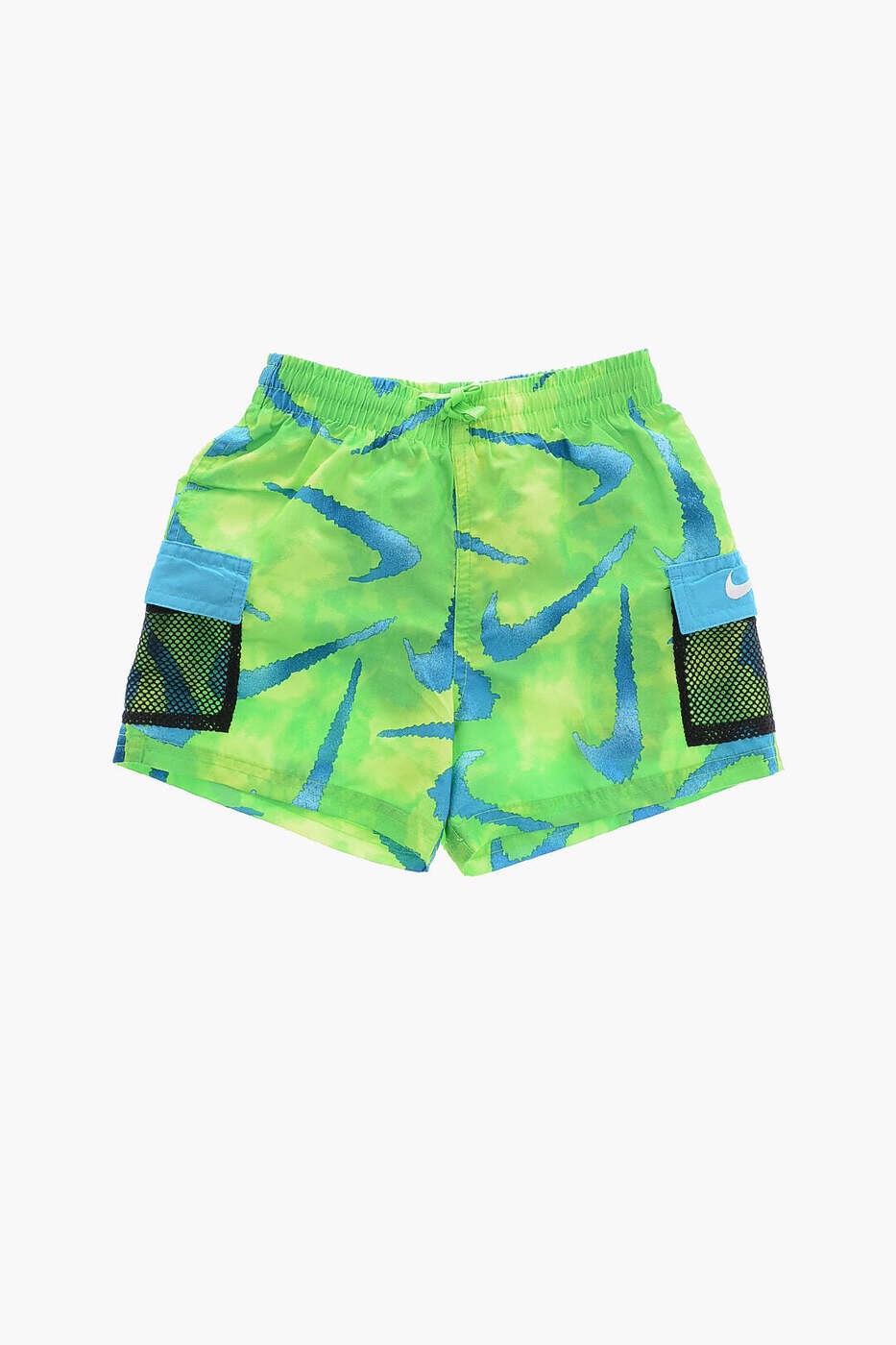 ナイキ NIKE KIDS 海水パンツ スイムウェア ボーイズ ブルー Swim shorts NESSD802-370 関税 送料無料 2026SS dk
