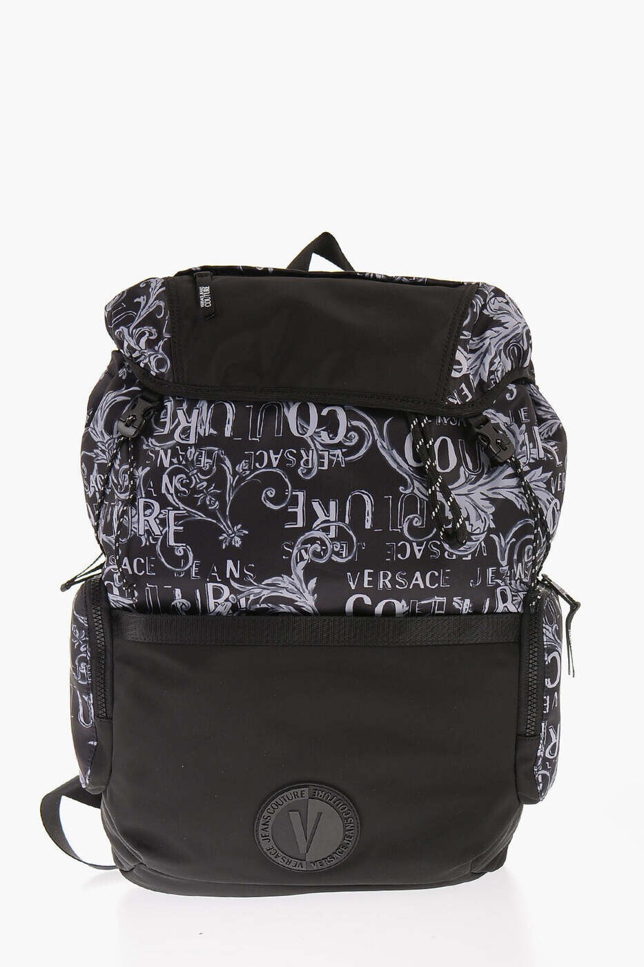 ヴェルサーチ VERSACE リュックサック バックパック メンズ ブラック Backpacks 74YA4B71 ZS588 PV3 関税 送料無料 dk