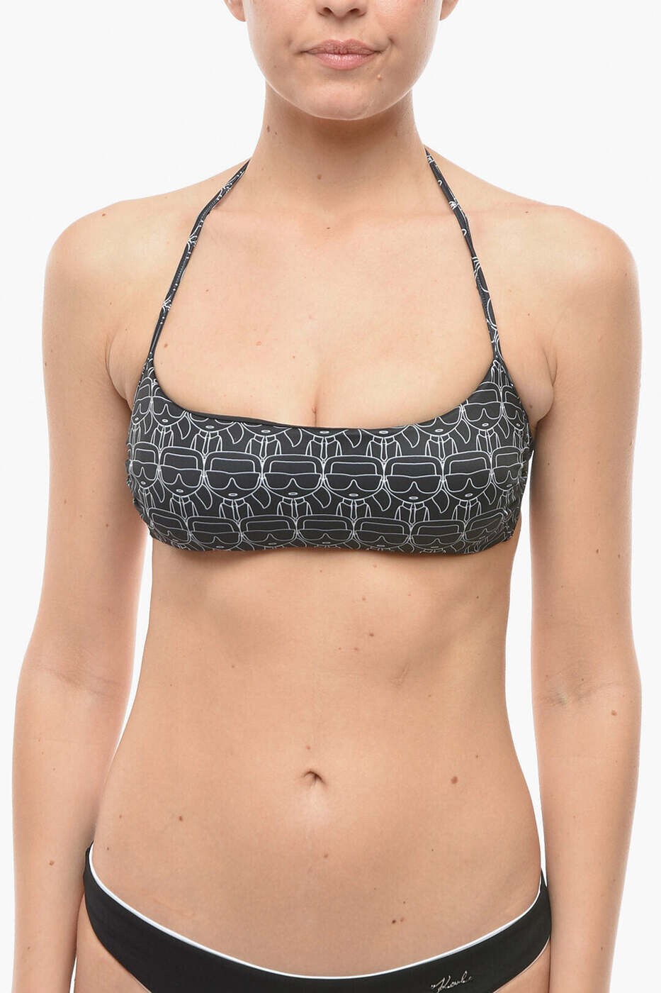 カール ラガーフェルド KARL LAGERFELD ビキニ スイムウェア レディース ブラック Bikinis KL22WTP14 BLACK 関税 送料無料 2026SS dk