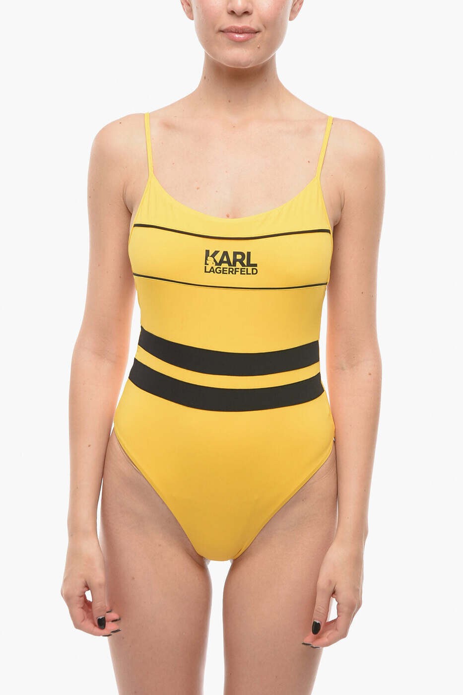 カール ラガーフェルド KARL LAGERFELD ビキニ スイムウェア レディース イエロー Bikinis KL22WOP05 YELLOW 関税 送料無料 2026SS dk