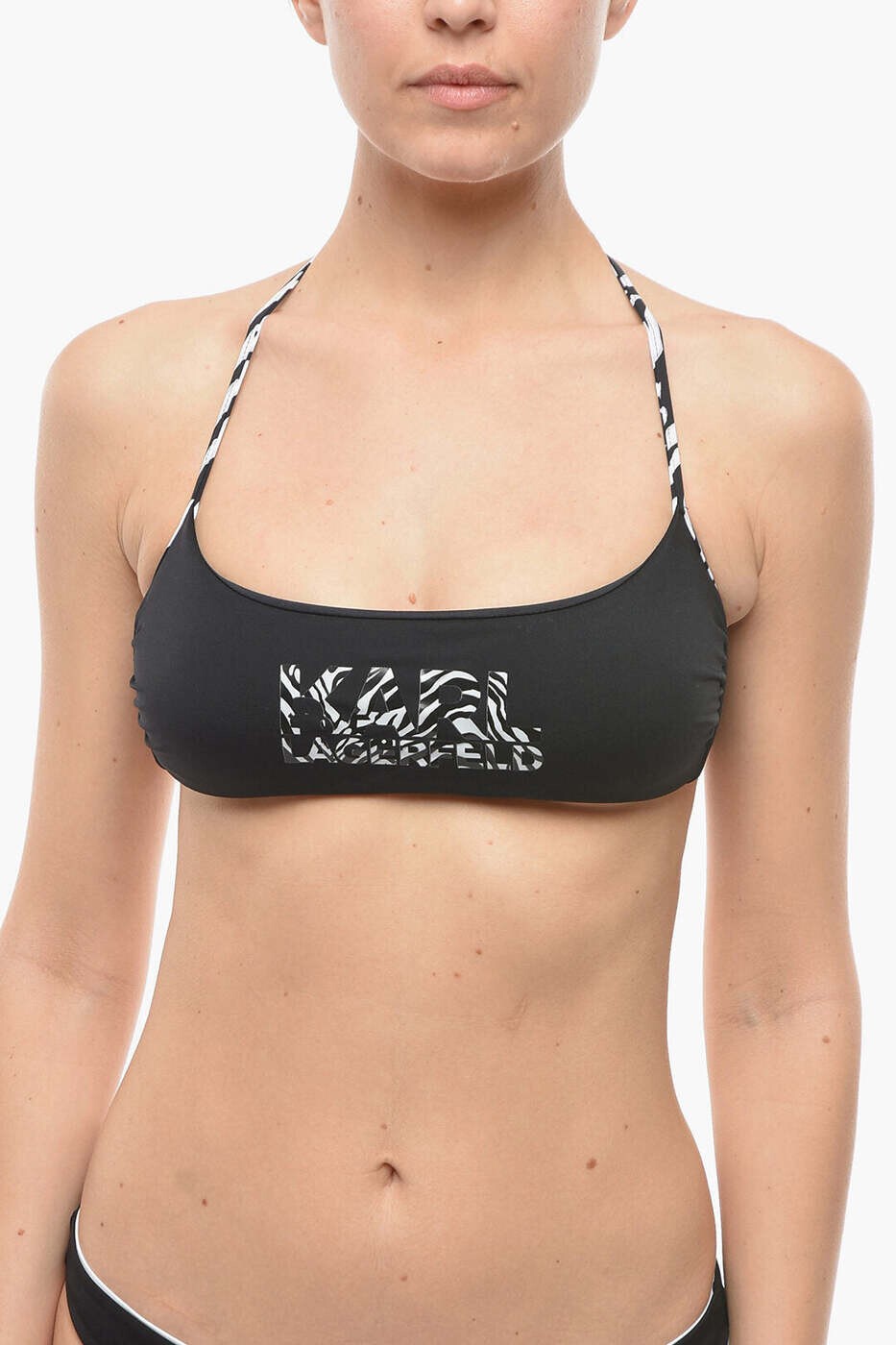 カール ラガーフェルド KARL LAGERFELD ビキニ スイムウェア レディース ブラック Bikinis KL22WTP26 BLACK 関税 送料無料 2026SS dk