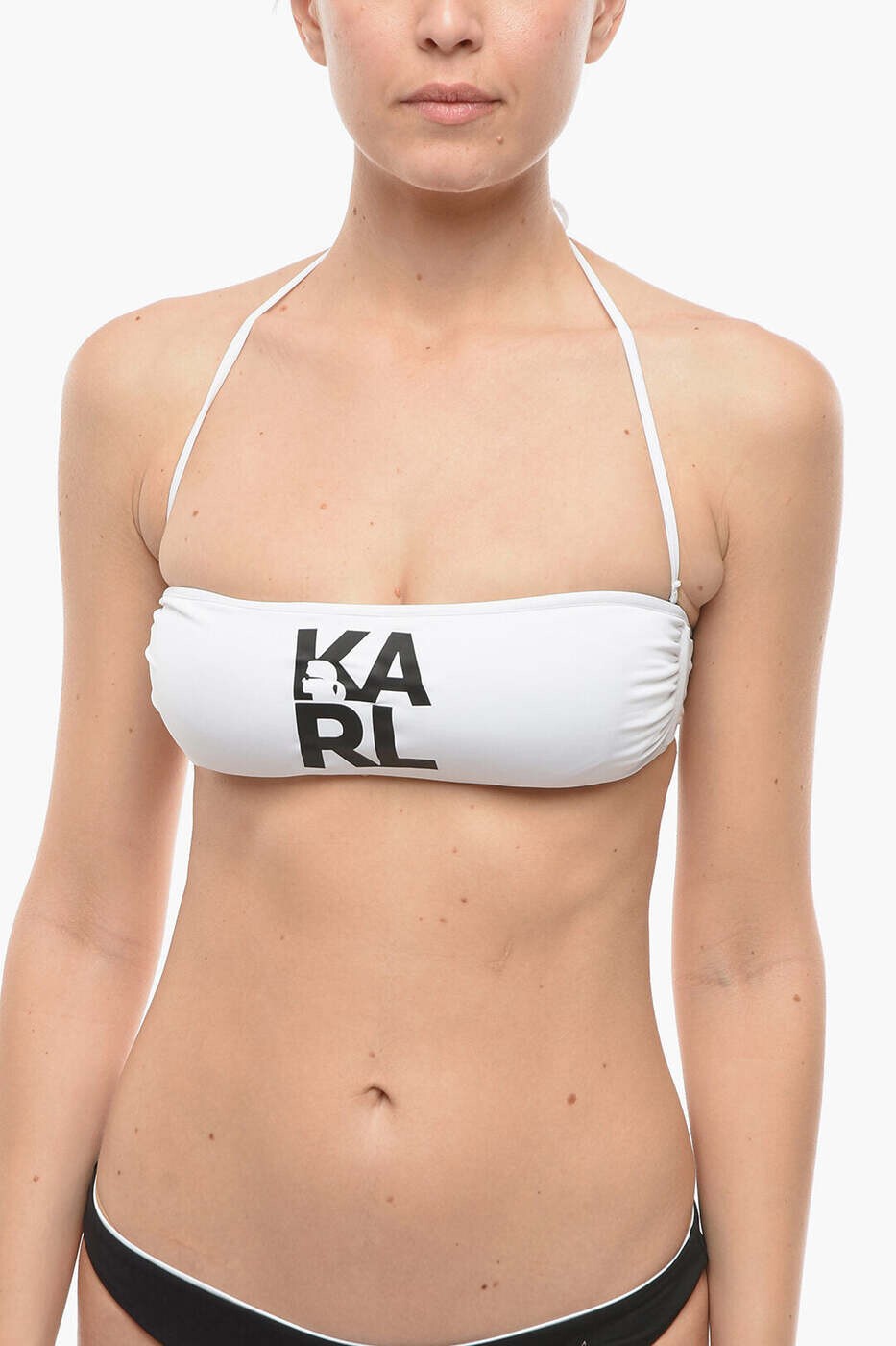 カール ラガーフェルド KARL LAGERFELD ビキニ スイムウェア レディース ホワイト Bikinis KL22WTP02 WHITE 関税 送料無料 2026SS dk