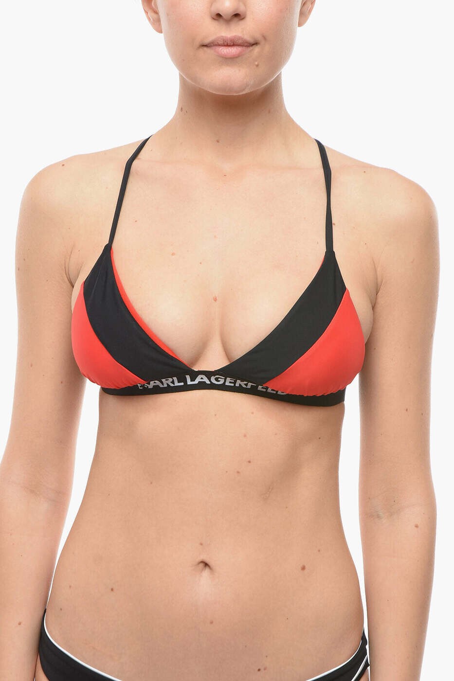 カール ラガーフェルド KARL LAGERFELD ビキニ スイムウェア レディース ブラック Bikinis KL22WTP09 RED 関税 送料無料 2026SS dk