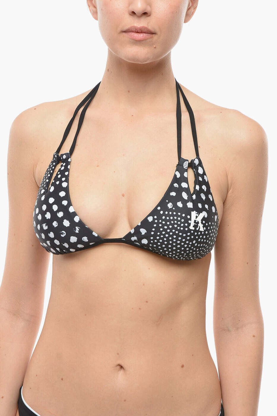 カール ラガーフェルド KARL LAGERFELD ビキニ スイムウェア レディース ブラック Bikinis KL22WTP21 BLACK 関税 送料無料 2026SS dk